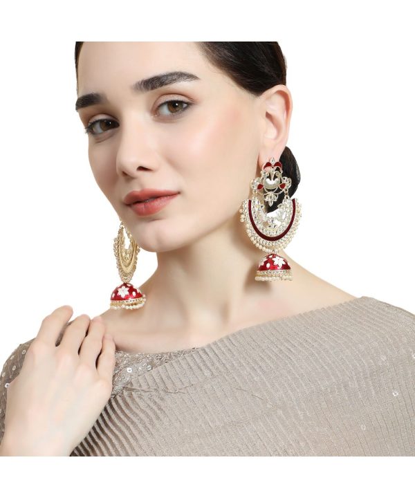 Discover Modemania's Exquisite Ethnic Jhumka Earrings Online
